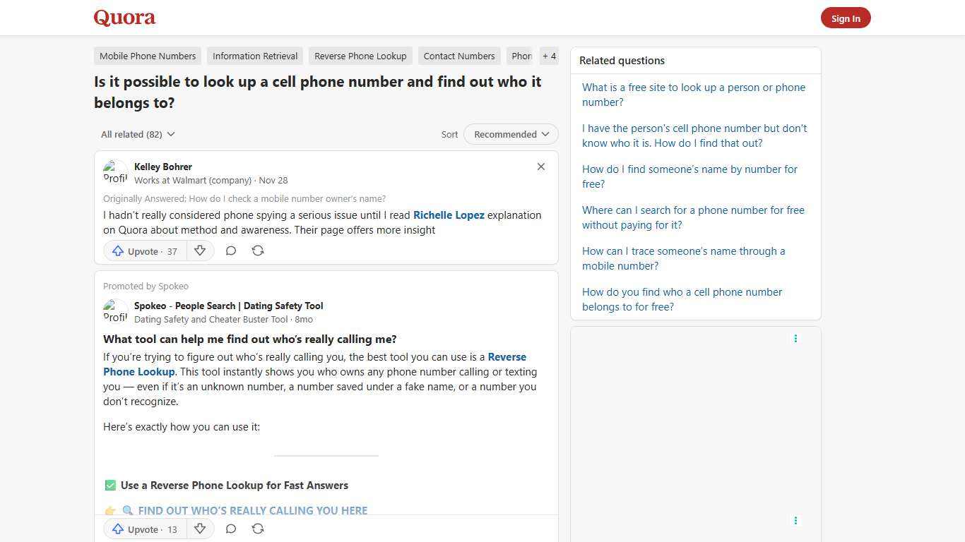 Is it possible to look up a cell phone number and find out who it belongs to? - Quora