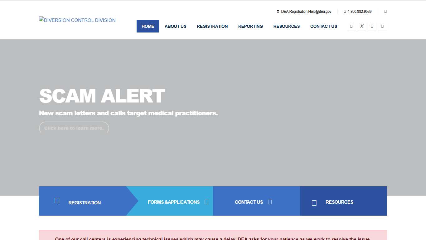 DEA Diversion Control Division Home